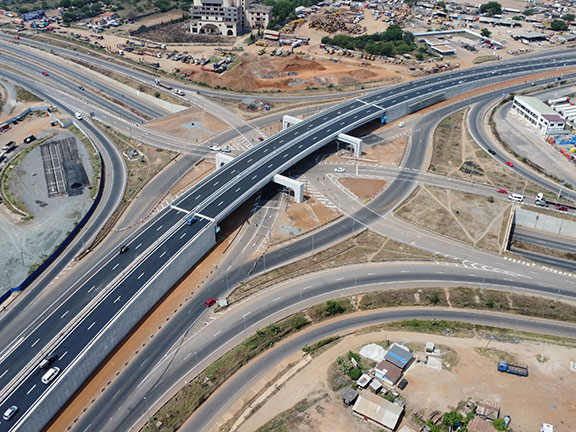Tema Motorway Interchange, the Major Crossroad of West Africa’s Corridor Completed with National Celebration